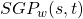 SGP_w(s,t)