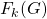F_k(G)